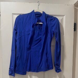 Elegant Women's Royal Blue Lululemon Jacket
